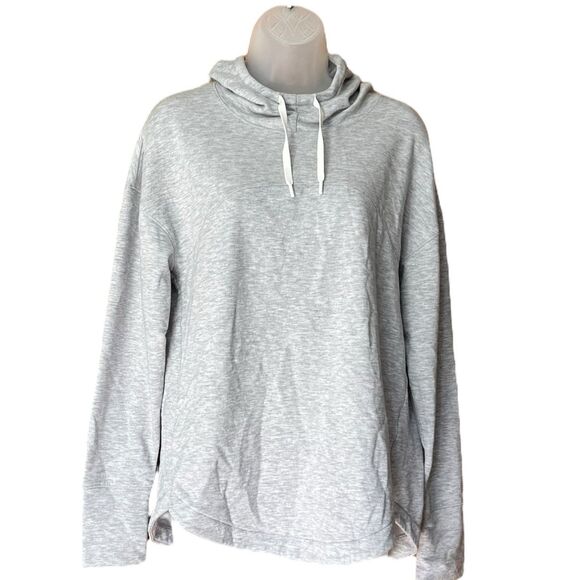 DSG Tops - DSG Dick's Sporting Goods Women's So Soft Gray Hoodie Curved Hem Sz M